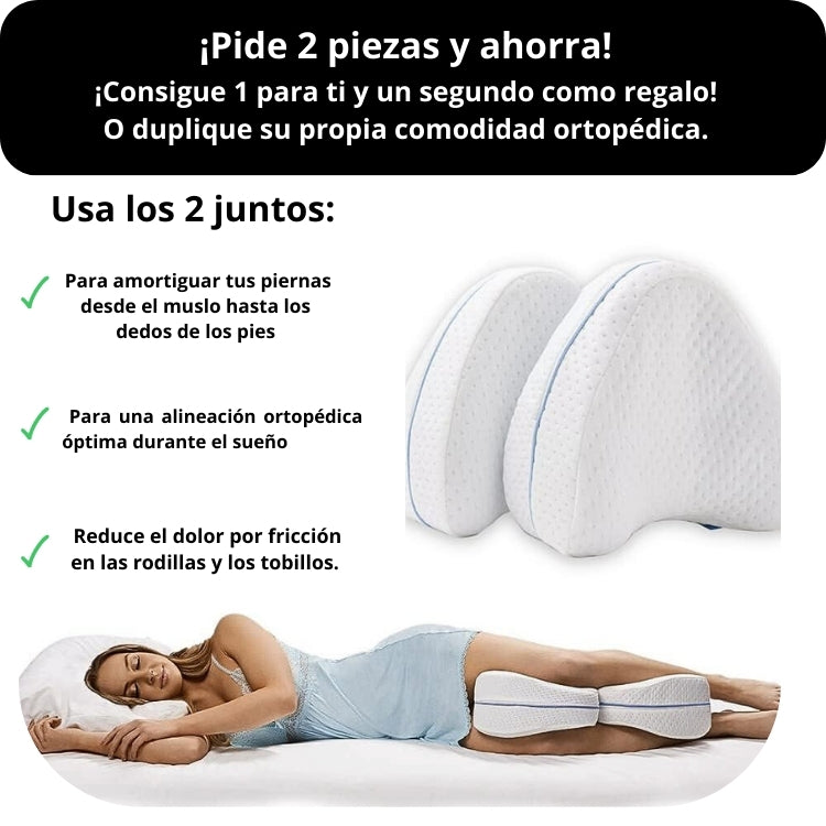 ERGOSONO-FLEX ALMOHADA PARA PIERNAS Y RODILLAS